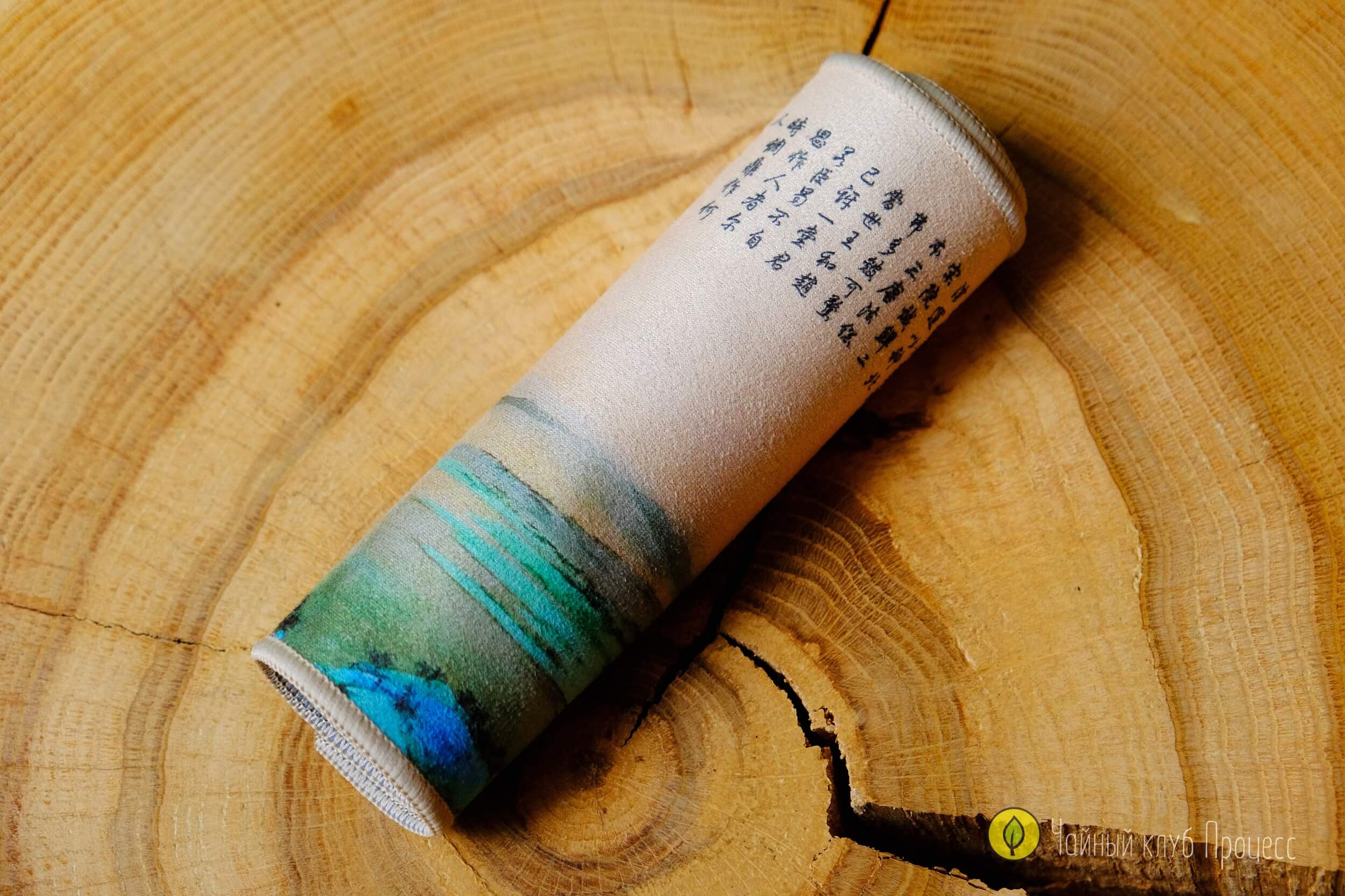 Чайное полотно «Реки и горы»