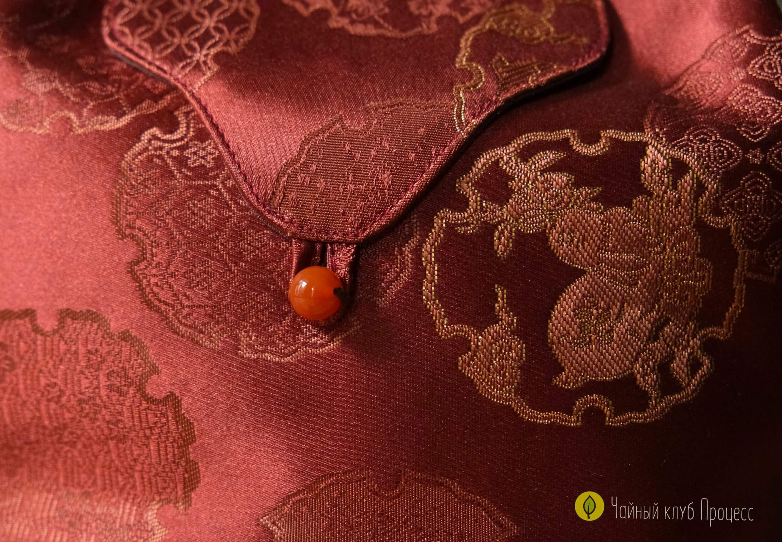 Сумка для чайной посуды «Красное золото»