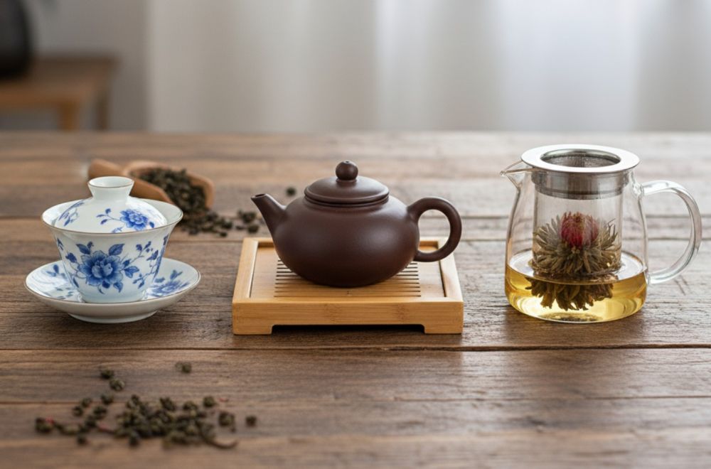Гайвань или Чайник? Полное руководство по выбору посуды для разных типов чая.