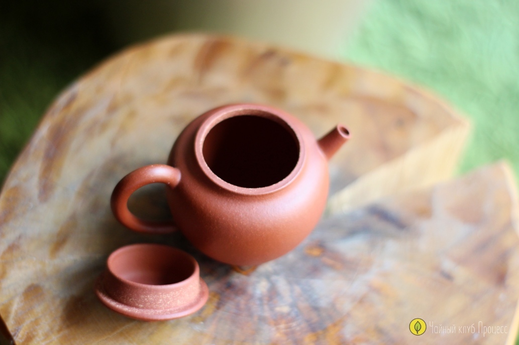 Чайник из красной исинской глины 120 мл