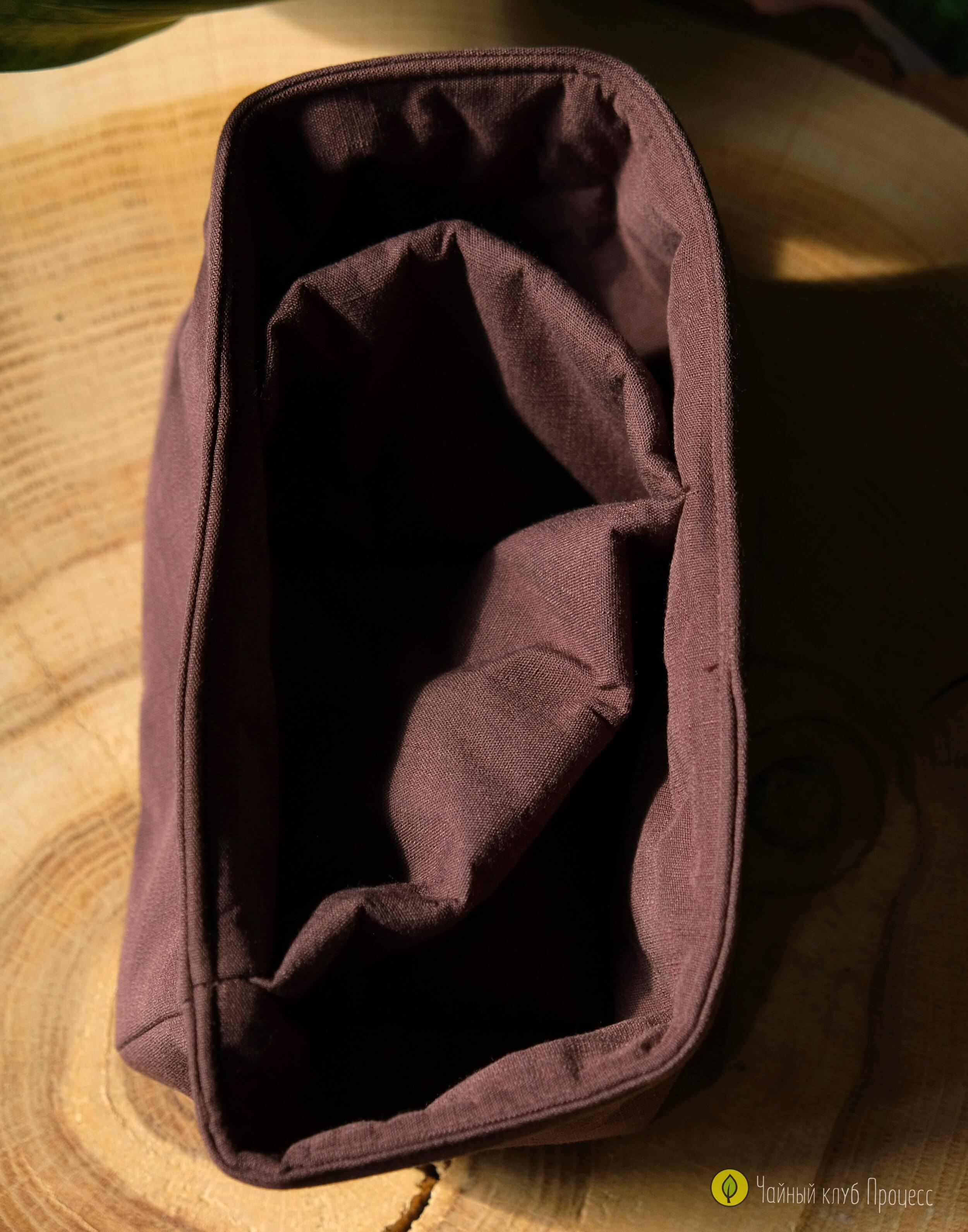 Сумка для чайной посуды «Красное золото»