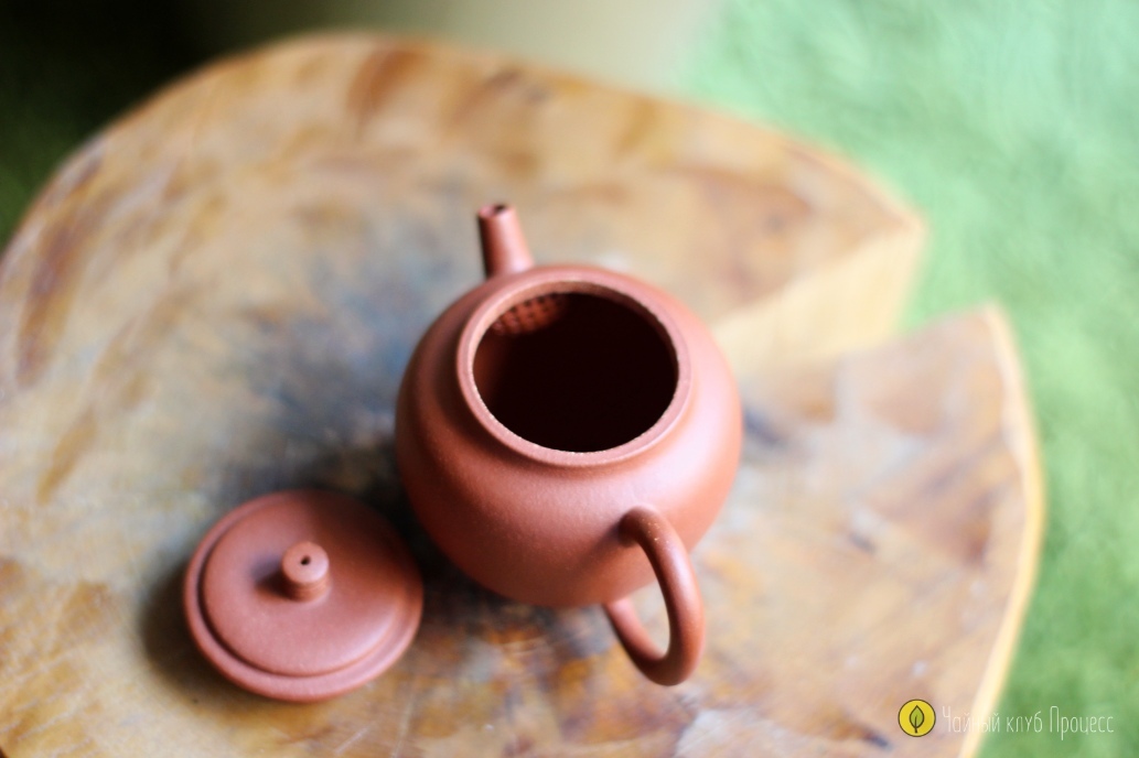 Чайник из красной исинской глины 120 мл