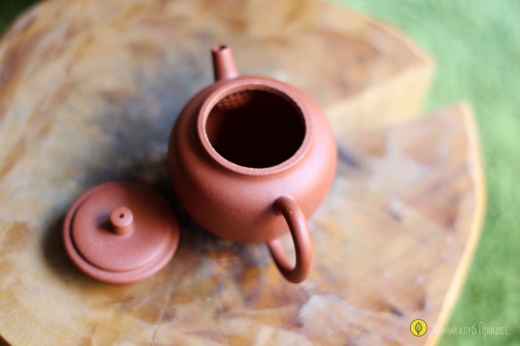 Чайник из красной исинской глины 120 мл