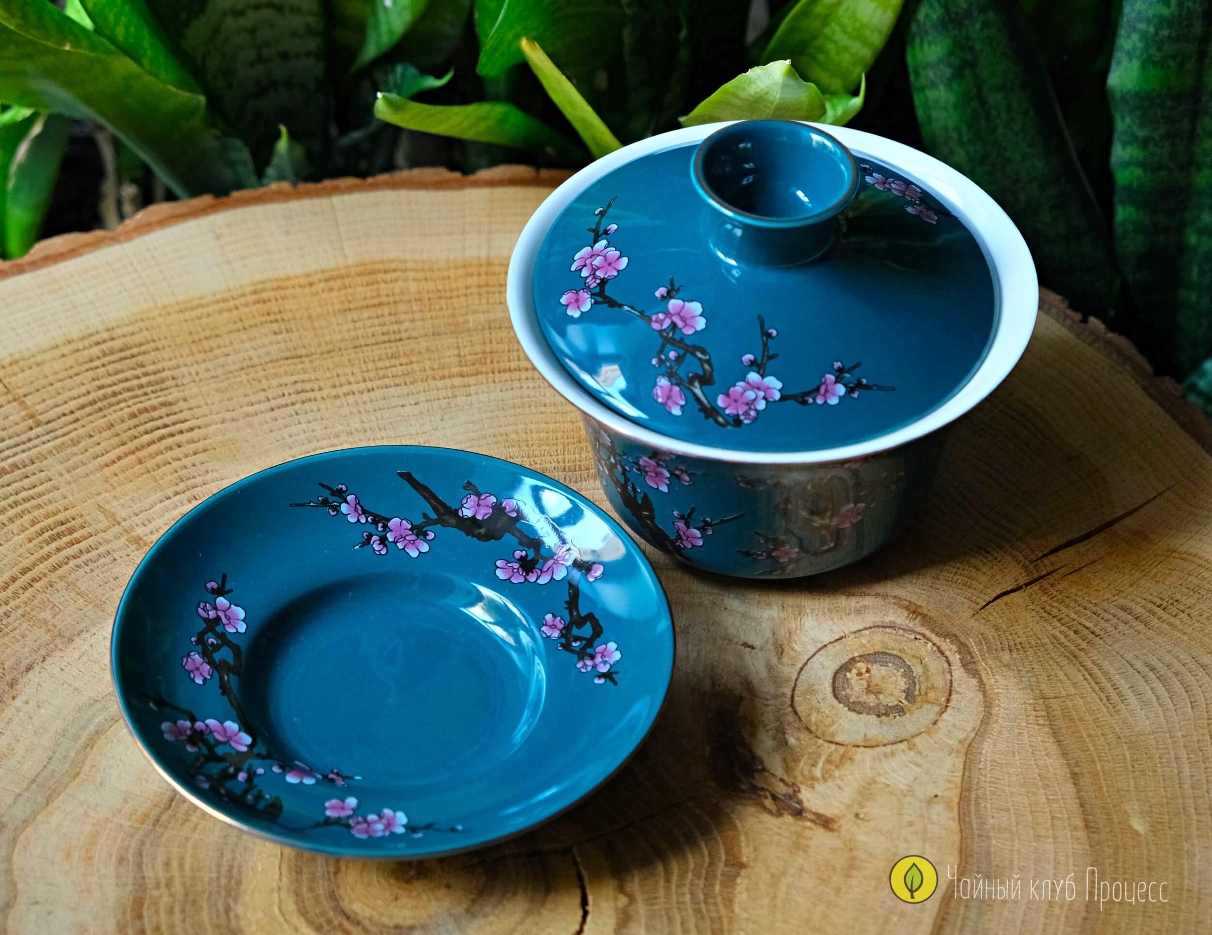 Гайвань фарфоровая «Цветение сливы»