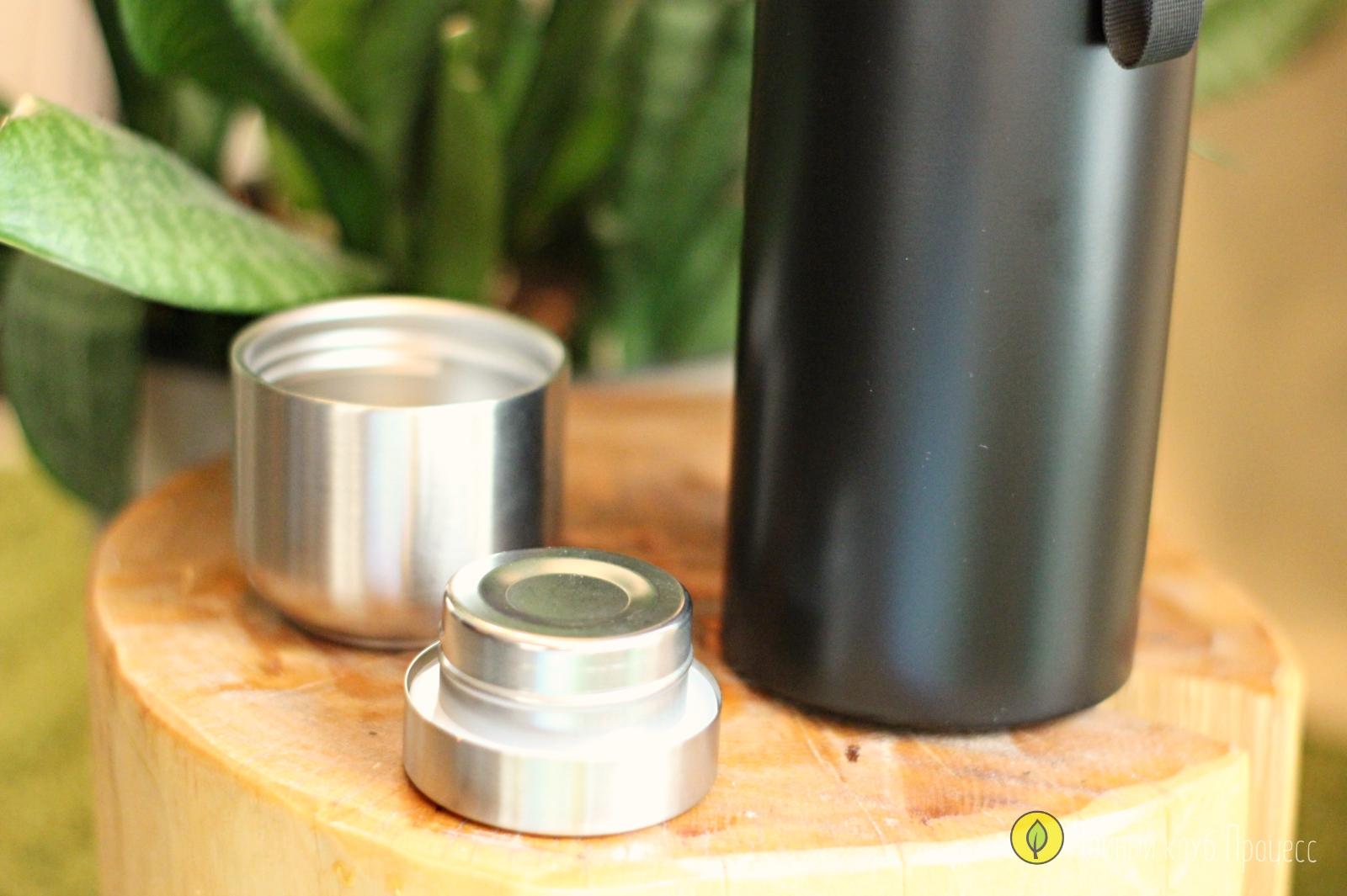 Термос с ситом