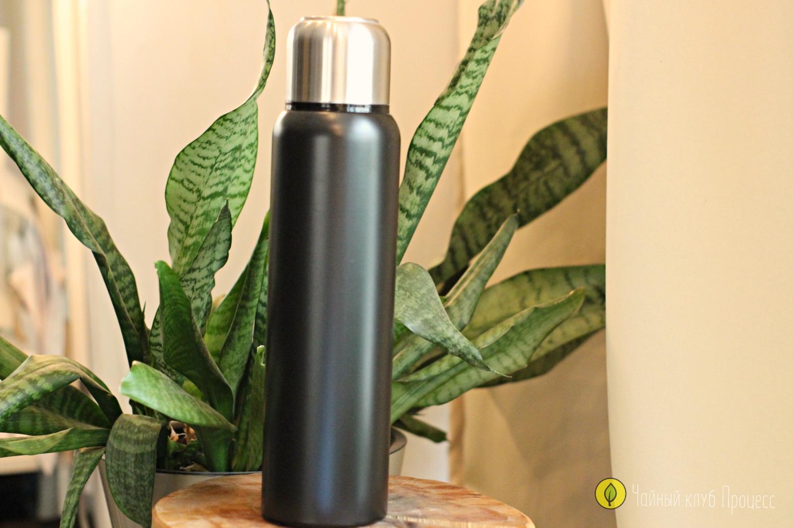 Термос с ситом