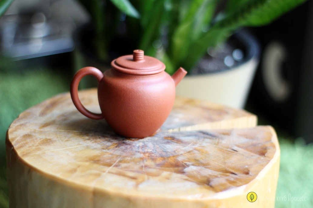 Чайник из красной исинской глины 120 мл