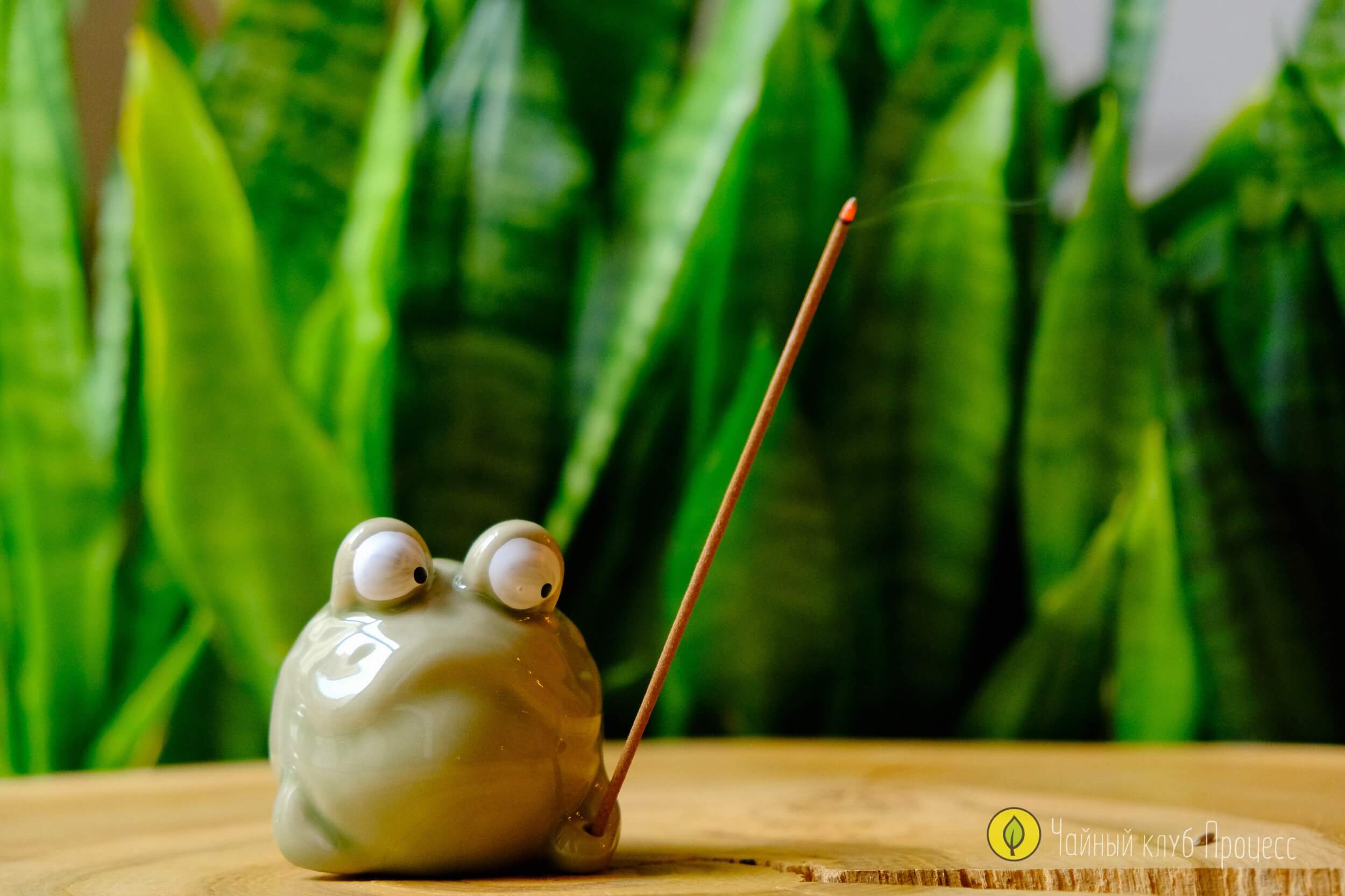 Фигурка "Жаба — держатель благовоний"