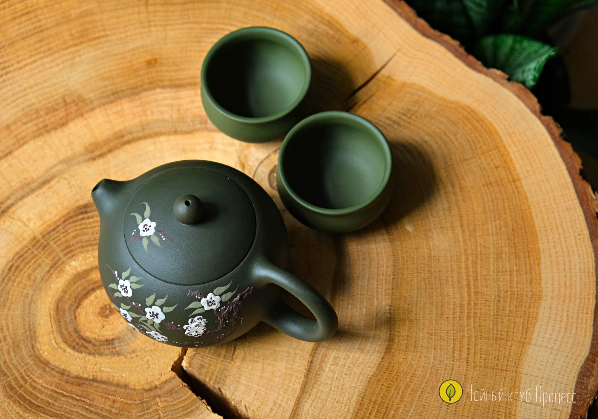 Набор "Сакура на зеленом"