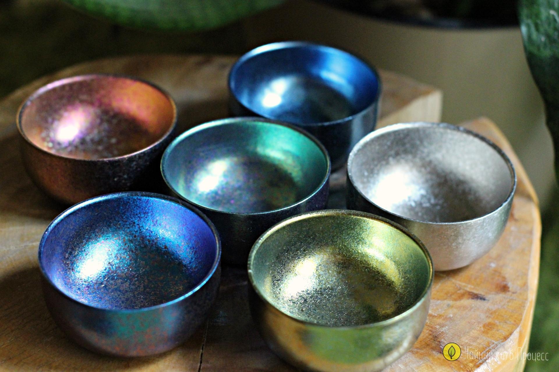 Набор пиал "Титановый"