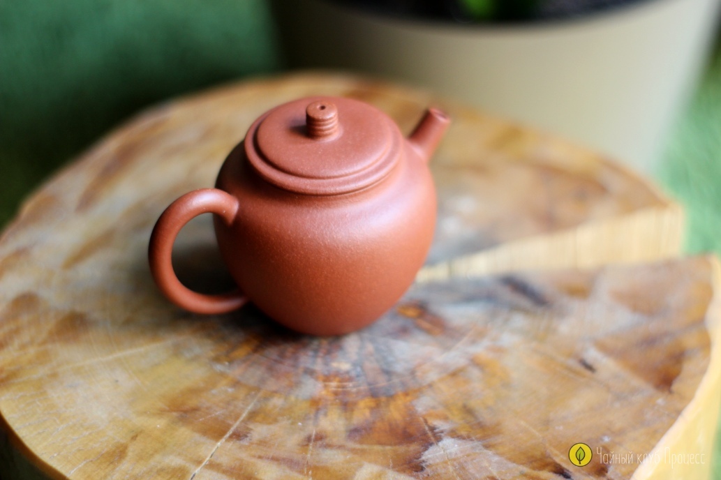 Чайник из красной исинской глины 120 мл