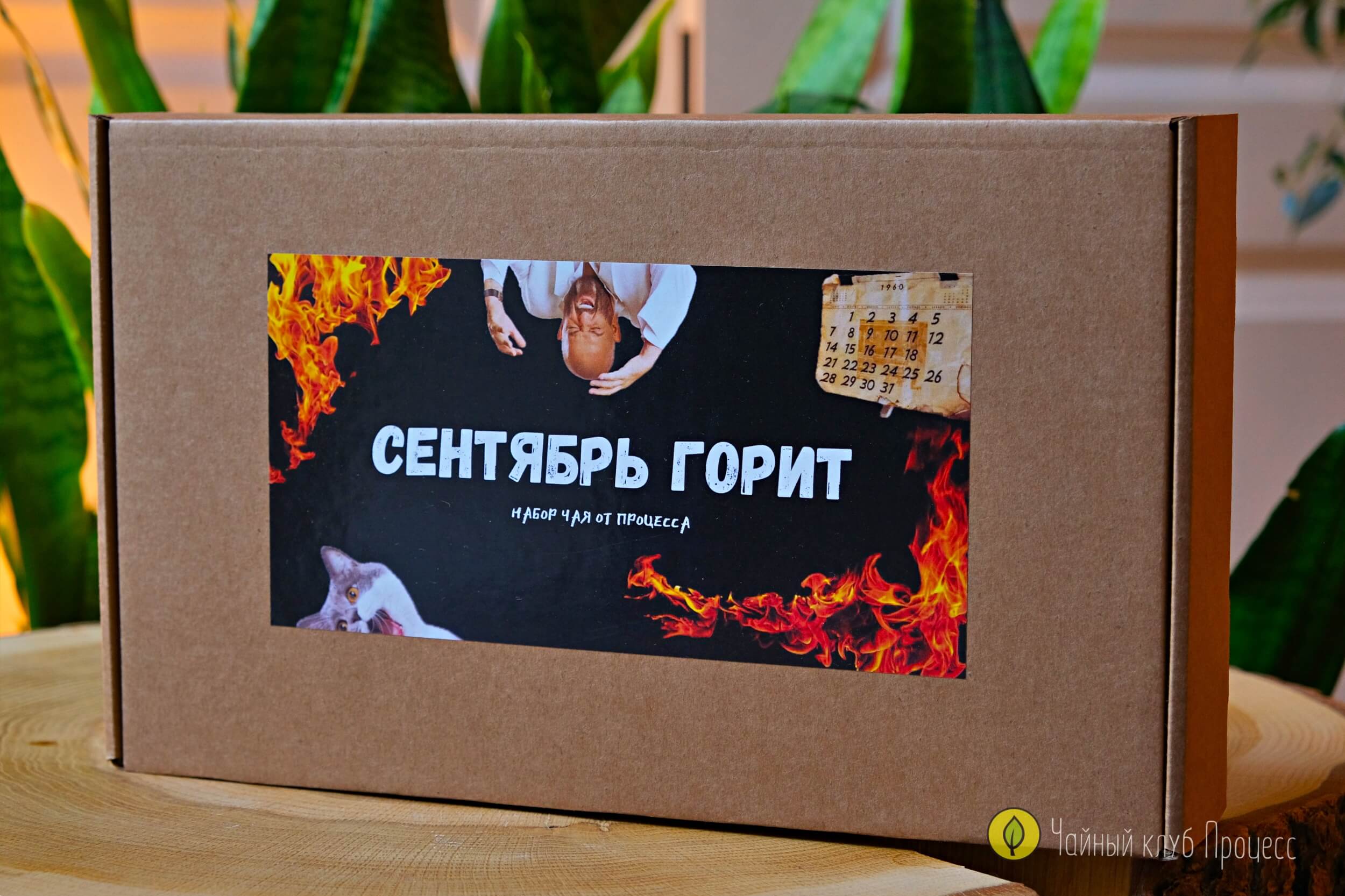 Осенний набор чая "Сентябрь горит"