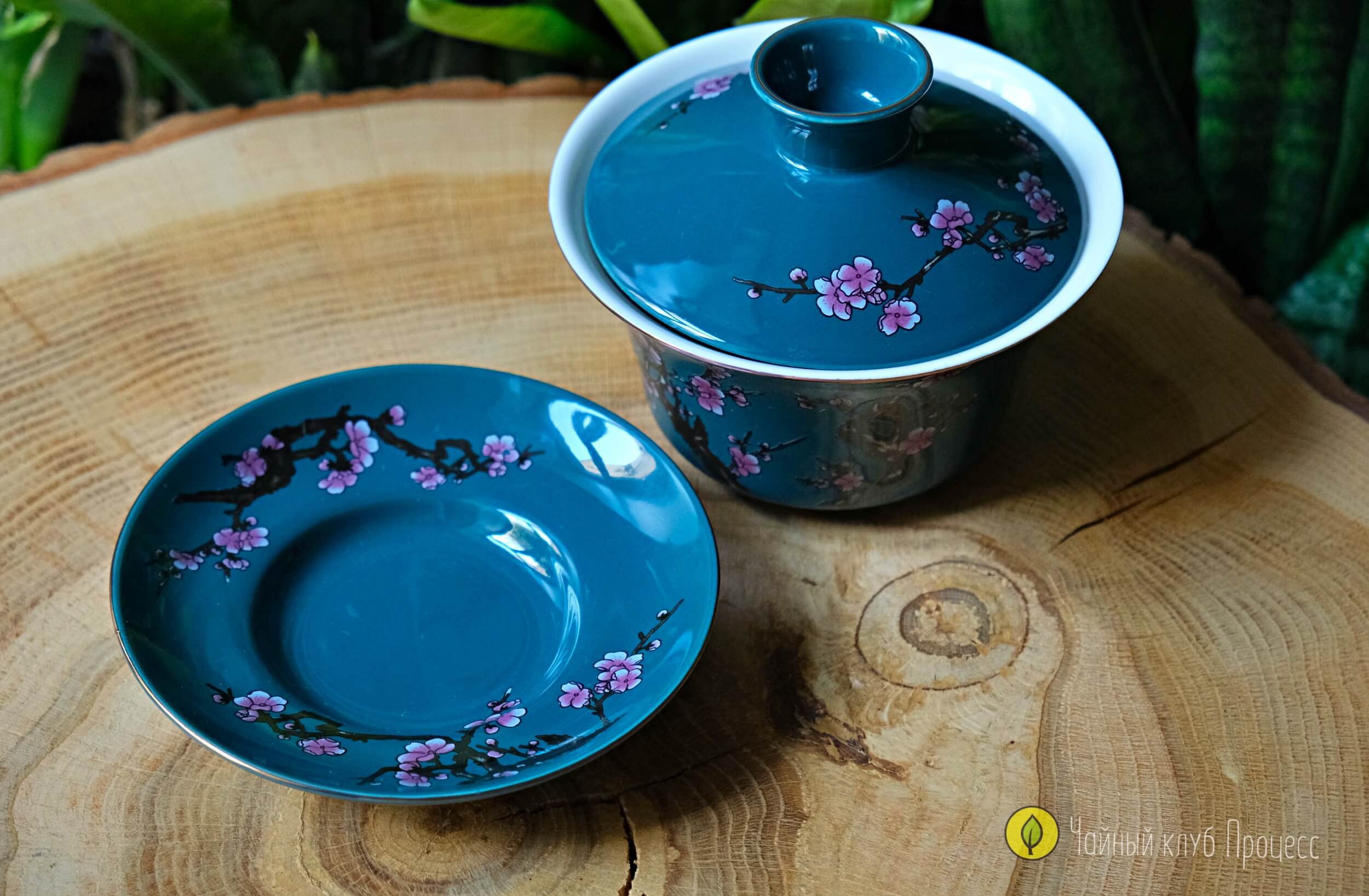 Гайвань фарфоровая «Цветение сливы»