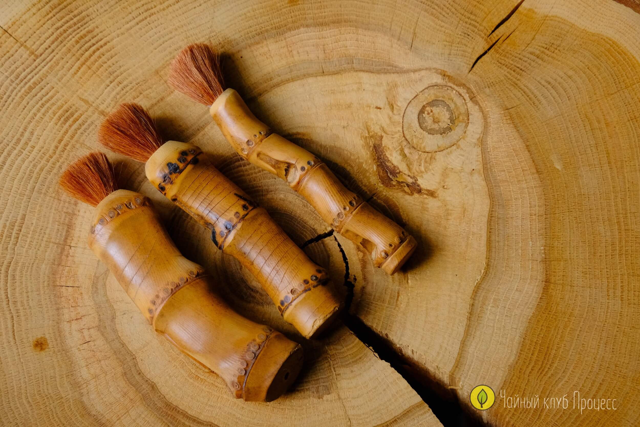 Кисточка для чайника и чабани «Бамбуковый узел»