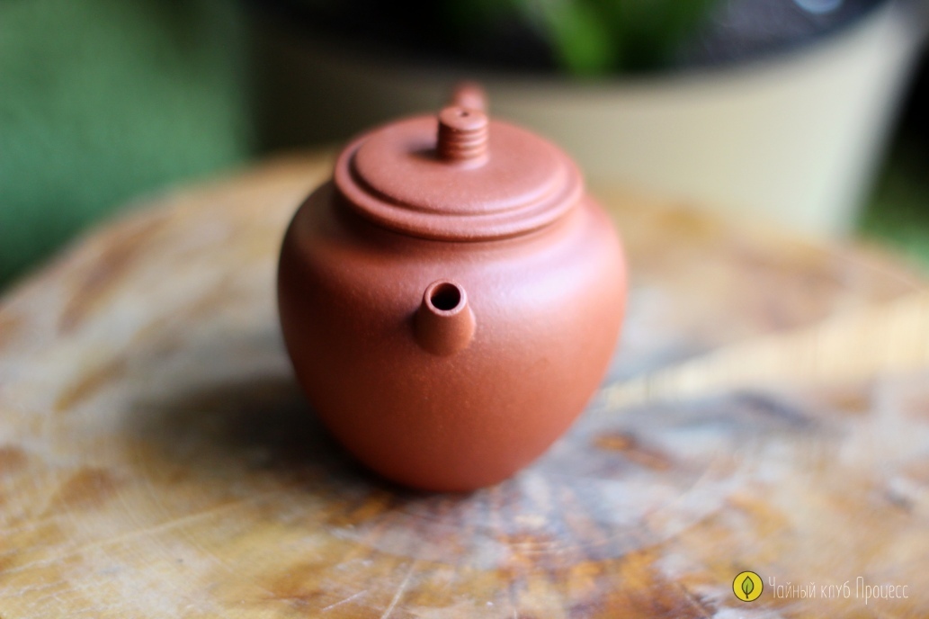 Чайник из красной исинской глины 120 мл