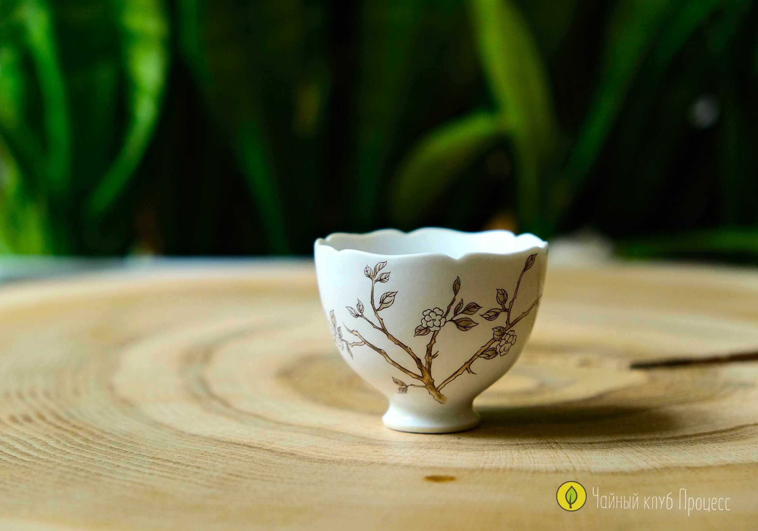 Пиала фарфоровая "Цветок персика"