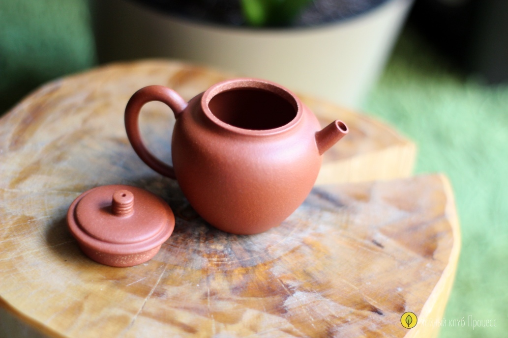 Чайник из красной исинской глины 120 мл