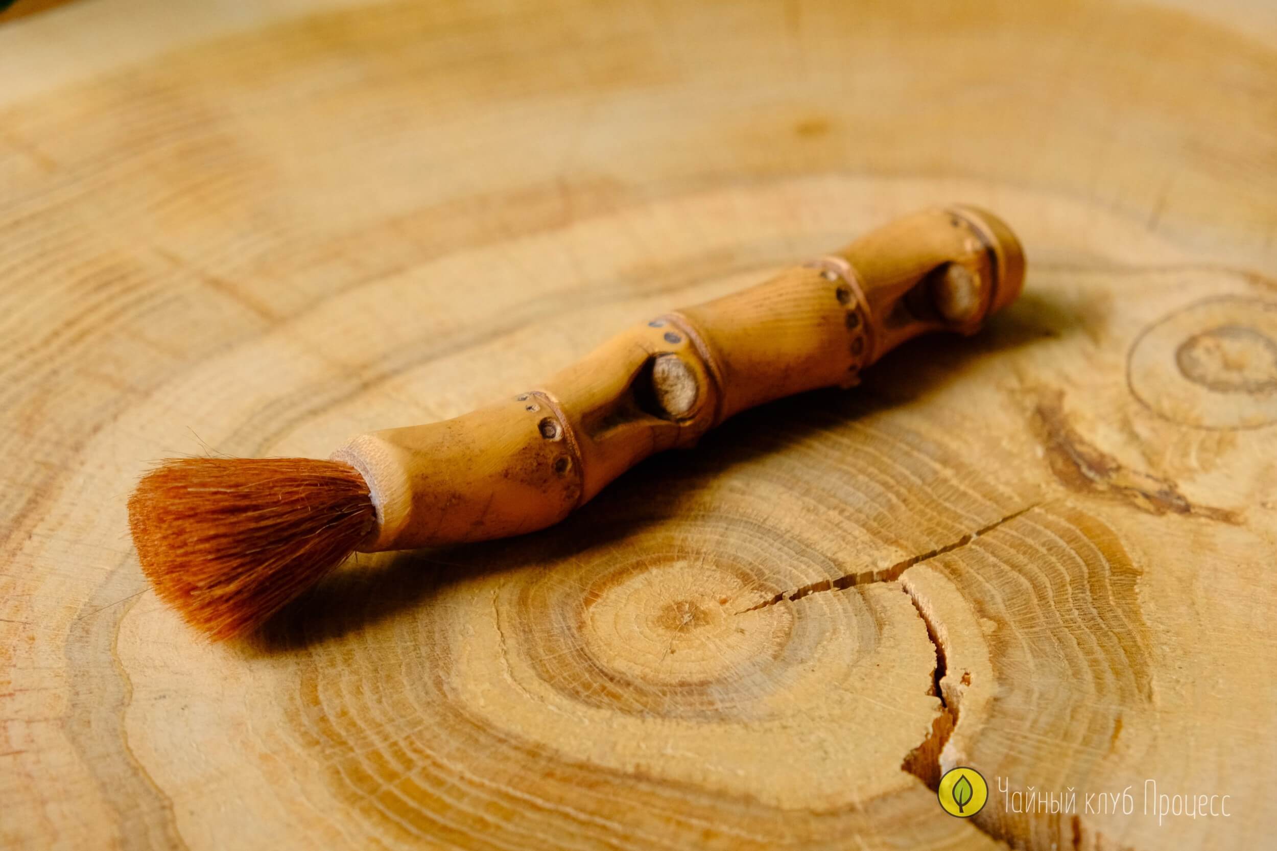 Кисточка для чайника и чабани «Бамбуковый узел»