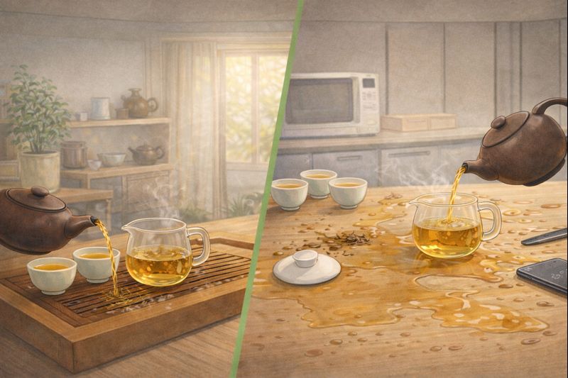 Ошибки при заваривании китайского чая